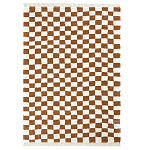 Ковер с шахматным принтом Chess Layout с эффектом шерсти варинант исполнения - 2 | Loft Concept в Орле