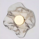 Бра с основанием волнистой формы Shaw Marble Lighting варинант исполнения - 1 | Loft Concept в Орле