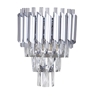 Каскадное бра Empire Crystal Silver