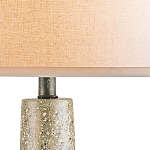 Настольная лампа на бетонном каркасе Polished Concrete Column варинант исполнения - 1 | Loft Concept в Орле