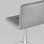 Барный стул с сиденьем серого цвета Honory варинант исполнения - 6 | Loft Concept в Орле