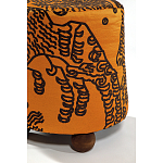 Пуф Wakonda Terracotta Tiger Mountain с Круглыми ножками  варинант исполнения - 3 | Loft Concept в Орле