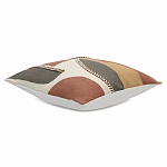 Подушка декоративная с геометрическим узором и плетенными вставками Divine Abstractions варинант исполнения - 1 | Loft Concept в Орле