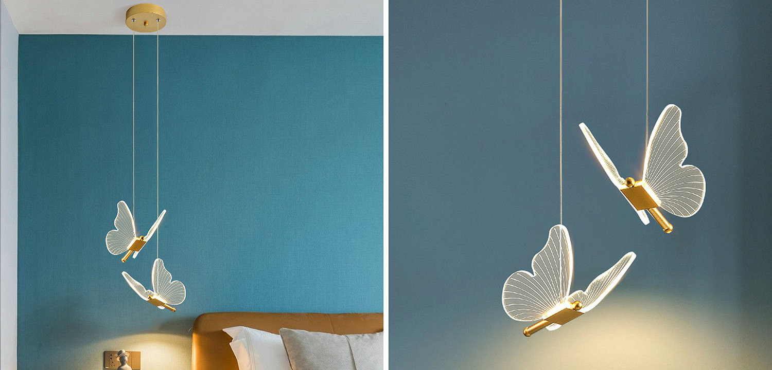 Butterfly Double Pendant Lamp D Butterfly Double Pendant Lamp D - Loft-Concept в Орле