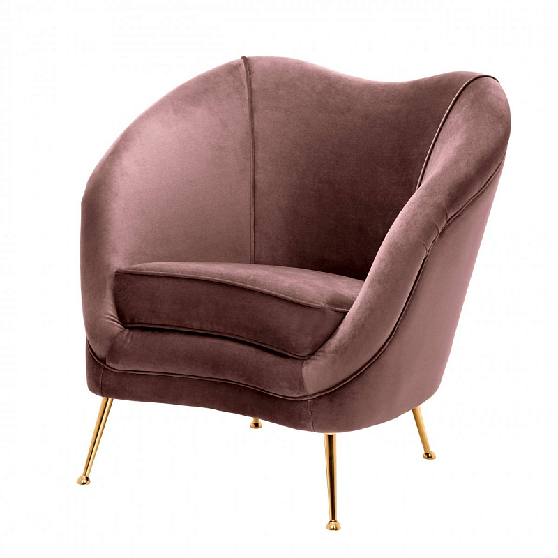 Кресло Eichholtz Chair Cambiano Rose Дымчатая Роза Латунь Кресло Eichholtz Chair Cambiano Rose Дымчатая Роза Латунь в Орле | Loft Concept