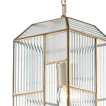 Подвесной светильник с рельефным стеклом Embossed Glass варинант исполнения - 1 | Loft Concept в Орле