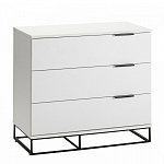 Комод белый с 3-мя ящиками Strict Lines  варинант исполнения - 1 | Loft Concept в Орле