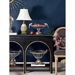 Чаша стеклянная с фигурками разноцветных попугаев на ободке 41 Eden Garden варинант исполнения - 3 | Loft Concept в Орле