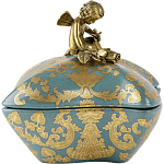 Фарфоровая шкатулка Angel with a rose варинант исполнения - 1 | Loft Concept в Орле