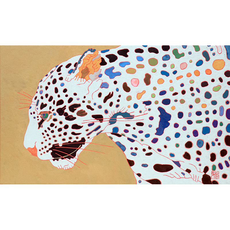 Картина Белый Ягуар White Predatory Jaguar Мульти Картина Белый Ягуар White Predatory Jaguar Мульти в Орле | Loft Concept