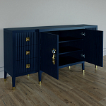 Большой Комод-буфет Elsa Dreams Blue с ящиками варинант исполнения - 4 | Loft Concept в Орле