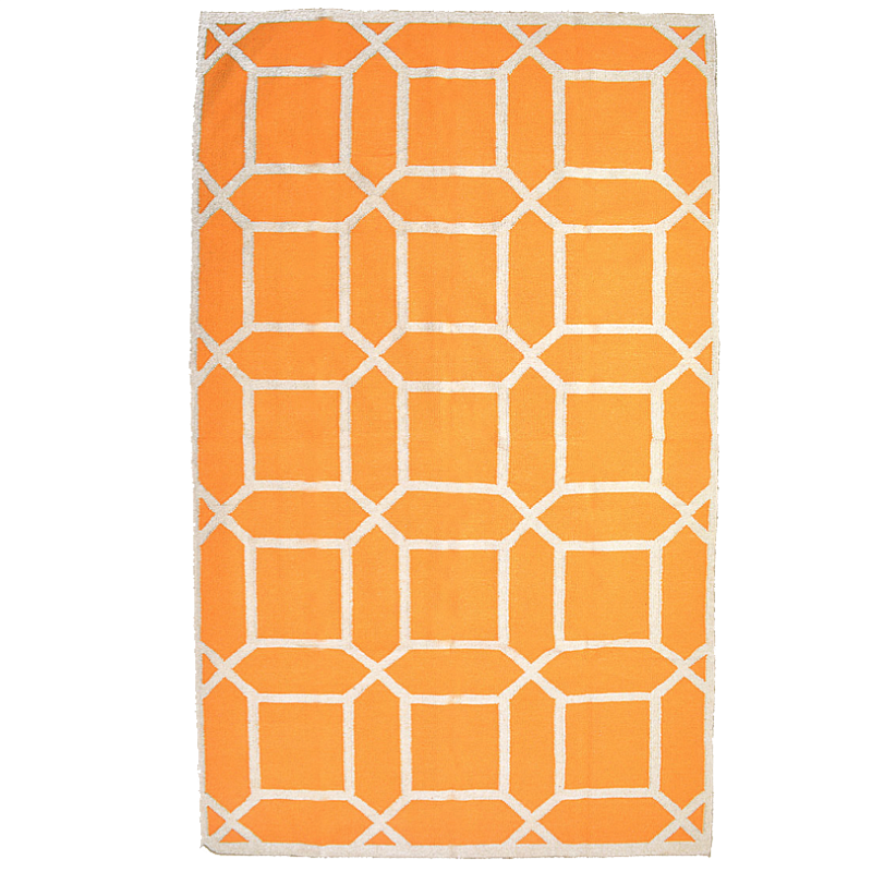Ковер Ornament Orange Pattern Оранжевый Ковер Ornament Orange Pattern Оранжевый в Орле | Loft Concept