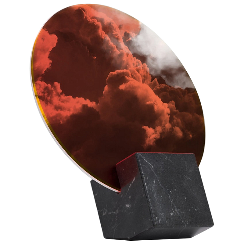 Настольное дизайнерское зеркало Poltronova Vanitas Nero Marquina Mirror and Photo Holder Оранжевый Зеркало Черный Мрамор Nero Настольное дизайнерское зеркало Poltronova Vanitas Nero Marquina Mirror and Photo Holder Оранжевый Зеркало Черный Мрамор Nero в Орле | Loft Concept