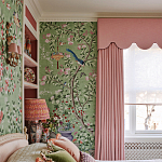 Обои ручная роспись Belvoir Pistachio варинант исполнения - 3 | Loft Concept в Орле