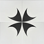 Дизайнерская плитка с узором Комета варинант исполнения - 1 | Loft Concept в Орле