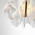 Люстра с крупными рельефным декором в виде лепестков 60 см Ethereal Bloom варинант исполнения - 5 | Loft Concept в Орле