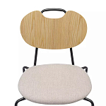 Стул с мягким сиденьем Stool Loft Light Brown варинант исполнения - 5 | Loft Concept в Орле