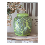 Банка с крышкой Porcelain Malachite Jar варинант исполнения - 3 | Loft Concept в Орле