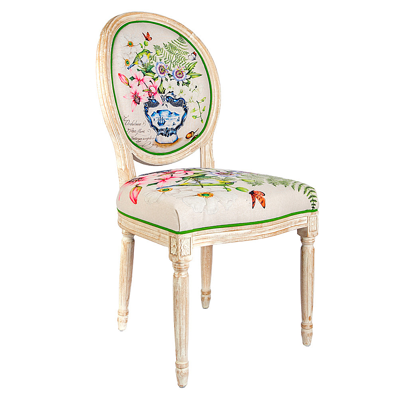 Стул Exotic Bouquet Stool Бежевый Мульти Стул Exotic Bouquet Stool Бежевый Мульти в Орле | Loft Concept