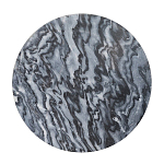 Столик кофейный с столешницей из черного мрамора Compact Black Marble Table варинант исполнения - 4 | Loft Concept в Орле