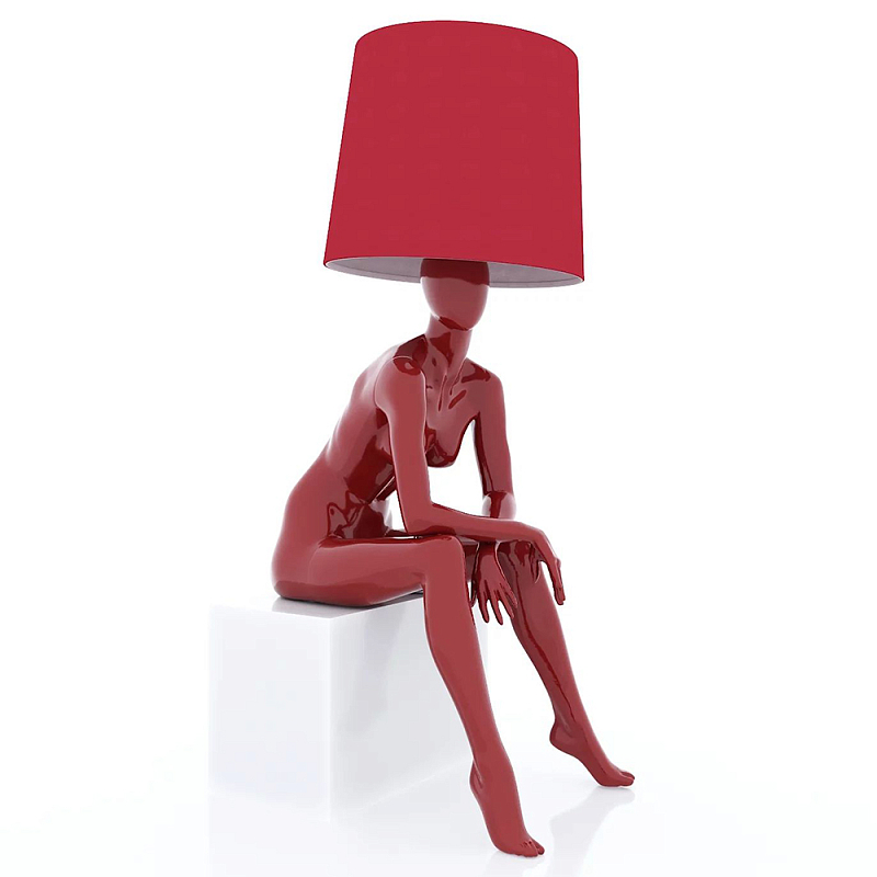 Лампа MANNEQUIN LAMP с абажуром девушка на кресле Глянцевый черный Черный матовый Глянцевый белый Белый матовый Серый Золотой Красный Шампань Лампа MANNEQUIN LAMP с абажуром девушка на кресле Глянцевый черный Черный матовый Глянцевый белый Белый матовый Серый Золотой Красный Шампань в Орле | Loft Concept
