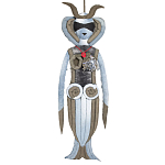 Кукла из джинсовой одежды и армейских палаток Rusalka Jeans&Tents варинант исполнения - 1 | Loft Concept в Орле