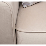 Диван двухместный раскладной светло-серый с кантом Pride варинант исполнения - 5 | Loft Concept в Орле