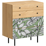 Комод с принтом на ящиках Elise Chest of Drawers варинант исполнения - 3 | Loft Concept в Орле