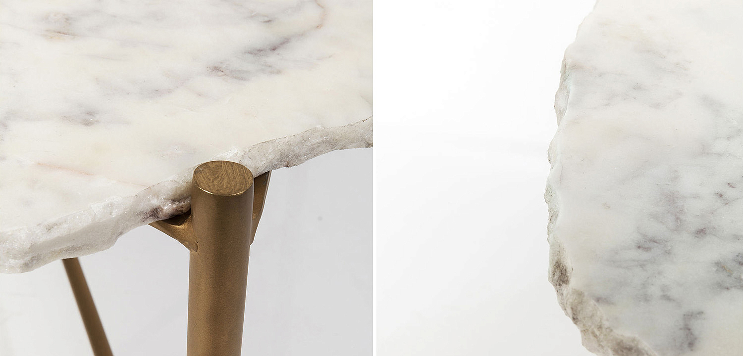 Кофейный стол White Stone - Loft-Concept в Орле