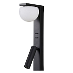 Бра с белым полусферическим плафоном и цилиндрическим поворотным спотом Trumpet Wall Lamp варинант исполнения - 1 | Loft Concept в Орле