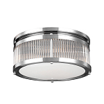 Потолочный светильник с цилиндрическим плафоном из рифленого прозрачного стекла Feiss варинант исполнения - 5 | Loft Concept в Орле