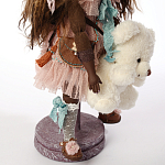 Авторская кукла Девочка с медвежонком варинант исполнения - 2 | Loft Concept в Орле