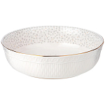 Обеденный сервиз белого цвета из фарфора на 6 персон 23 предмета Floral Charm варинант исполнения - 5 | Loft Concept в Орле