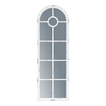 Зеркало-окно с арочным силуэтом в венецианском стиле Venetian White Mirror варинант исполнения - 1 | Loft Concept в Орле