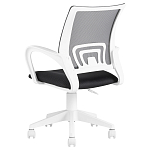 Офисное кресло с основанием из белого пластика Desk chairs Black варинант исполнения - 5 | Loft Concept в Орле