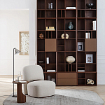 Приставной столик из массива дерева Walnut варинант исполнения - 7 | Loft Concept в Орле