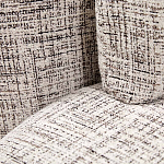 Дизайнерский двухместный диван с мягкими спинкой и подлокотниками бежевый Madelaine Sofa Beige варинант исполнения - 6 | Loft Concept в Орле