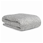 Постельное белье серого цвета с рисунком 200х220 см Blossom Essence варинант исполнения - 1 | Loft Concept в Орле