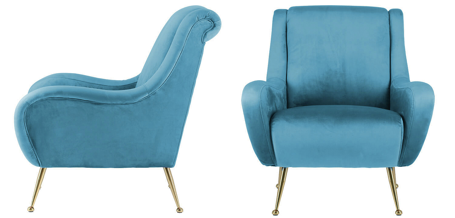 Кресло Chair Giardino light blue Кресло Chair Giardino light blue - Loft-Concept в Орле