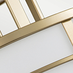 Потолочный светильник с белым матовым абажуром в металлическом каркасе Feiss варинант исполнения - 3 | Loft Concept в Орле