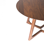 Обеденный стол круглый с изогнутыми ножками Godenza Round V Table варинант исполнения - 2 | Loft Concept в Орле