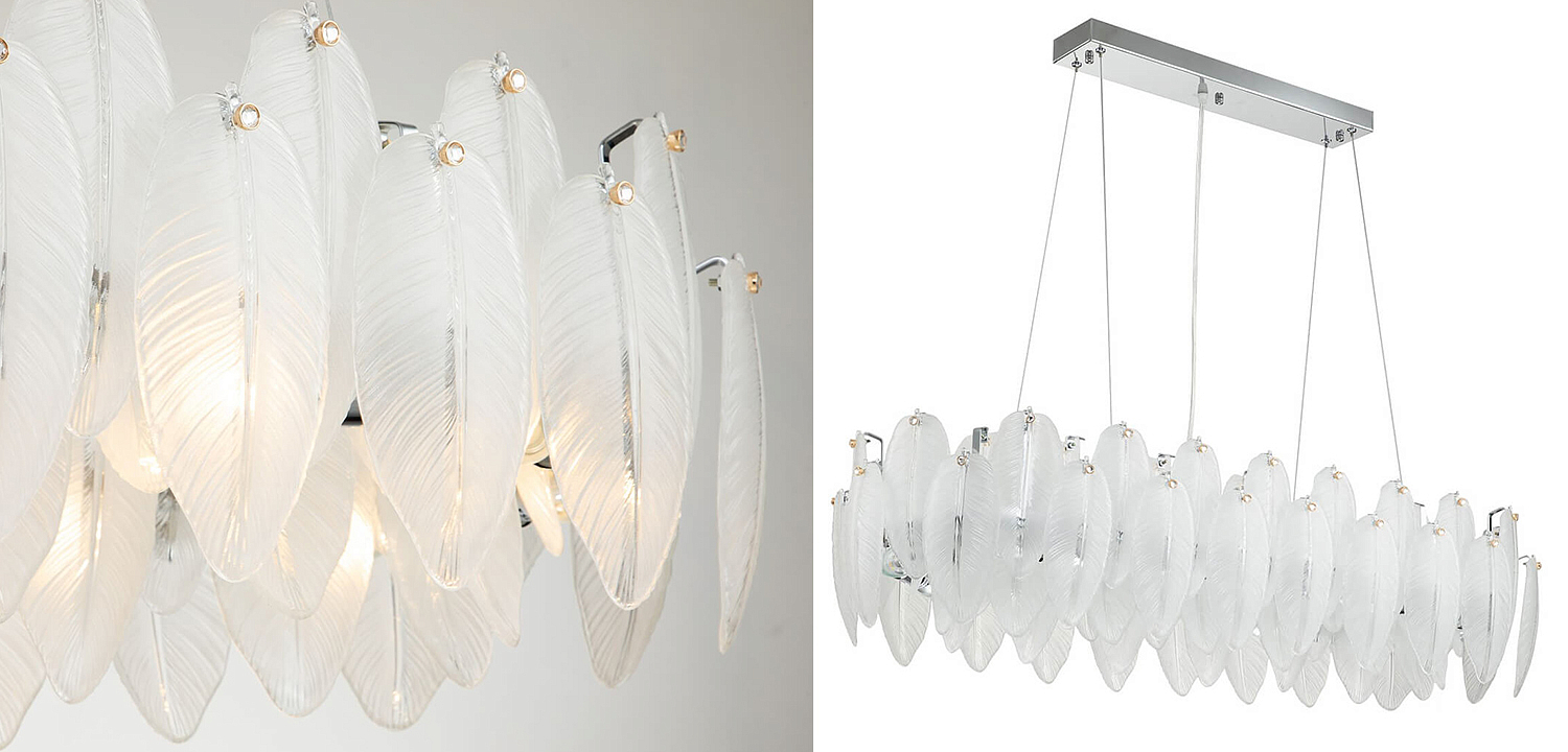 Люстра Bud Petals Chandelier Chrome Line Люстра Bud Petals Chandelier Chrome Line - Loft-Concept в Орле