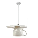 Подвесные светильники в виде белой посуды Flower Reversal варинант исполнения - 10 | Loft Concept в Орле