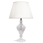 Настольная лампа хрустальная с абажуром Diamond Fragments варинант исполнения - 1 | Loft Concept в Орле