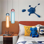 Подвесной светильник с стеклянным плафоном Polly варинант исполнения - 4 | Loft Concept в Орле