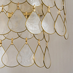 Бра с декором из натуральной морской ракушки Iridescent Light варинант исполнения - 7 | Loft Concept в Орле