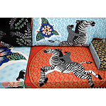 Большой Трехместный Диван с цветным принтом Qalakabusha Large Sofa варинант исполнения - 6 | Loft Concept в Орле