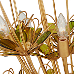 Люстра золотого цвета в форме цветка Hanging Flowers варинант исполнения - 1 | Loft Concept в Орле