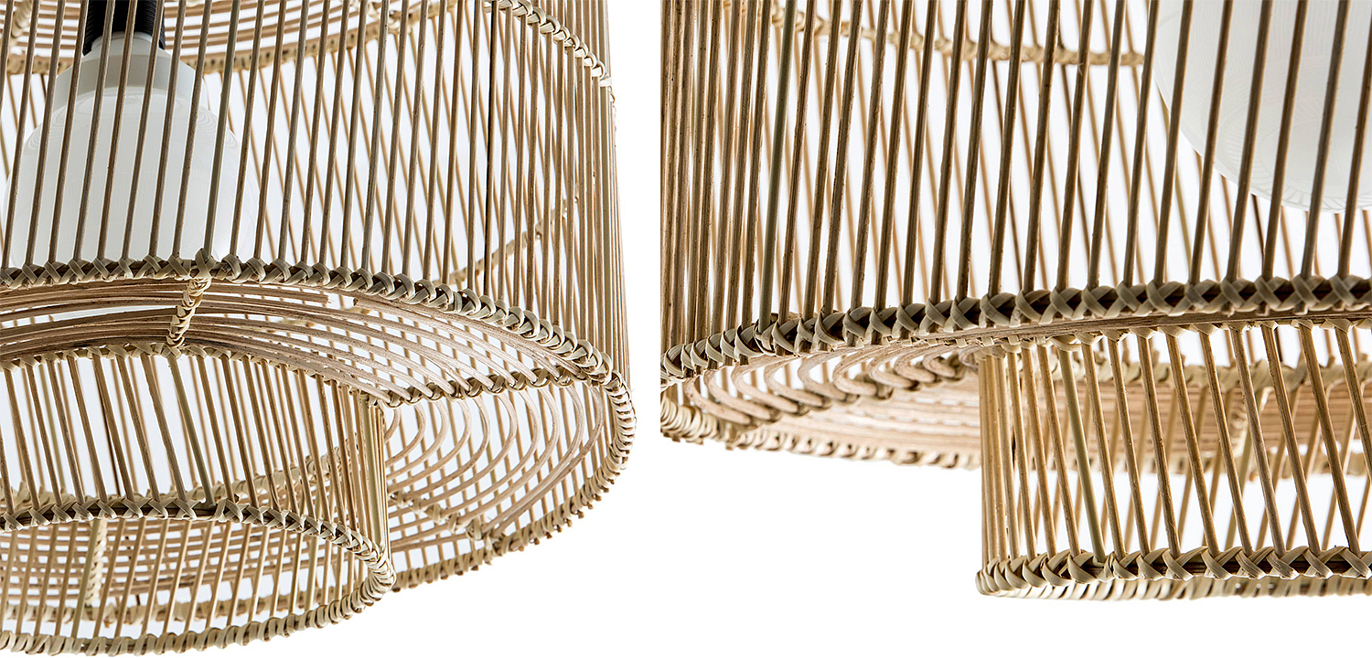 Подвесной светильник Larsen Wicker Bamboo Подвесной светильник Larsen Wicker Bamboo - Loft-Concept в Орле