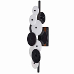 Бра светодиодное из черно-белых дисков Contrast Sample варинант исполнения - 3 | Loft Concept в Орле